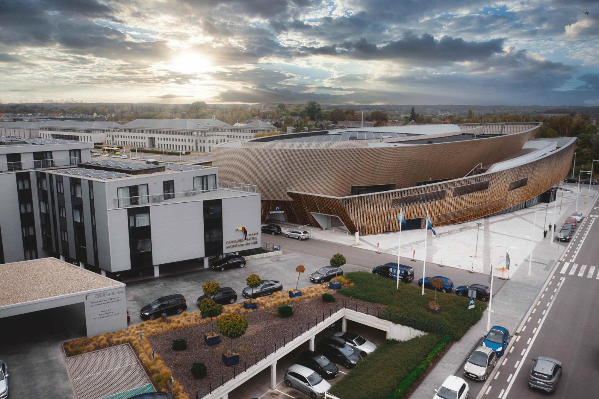 Van Der Valk Hotel Mons Congres & Spa Экстерьер фото